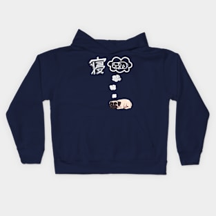 Sleep Sleep Pug Kids Hoodie